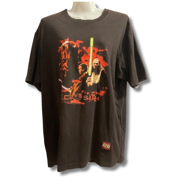 ⭐️ STAR WARS- Collector Black Shirt- Ep1 Jedi vs Sith- Darth Maul- SIZE XL - Picture 1 of 6